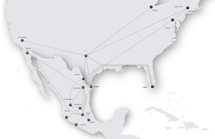 mapa nosotros